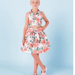 NWT Mama Luma Rose Blossom Skirt - size 3-4